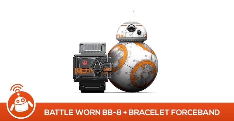 noir SP Star Wars Force Bande-bracelet pour électronique robot droid bb-8