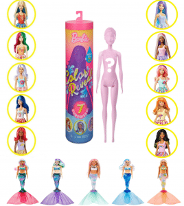 Thèmes Barbie Color Reveal