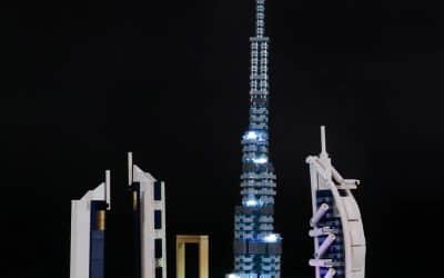 LEGO Architecture Dubaï Skyline Collection Set 21 052 : un bâtiment spectaculaire